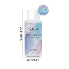 4 Oz Acrylic Liquid For Nails Extension Non yellowing MMA Formula