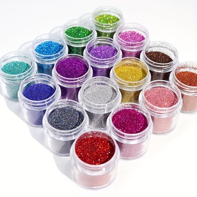 10ml Holographic Laser Glitter Powder for Manicure DIY