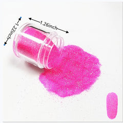Neon Mermaid Nail Art Glitter Sequin Manicure Decoration