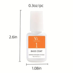 Dip Powder Nail Art Kit with Activator for Home & Salon Use