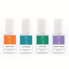 Dip Powder Nail Art Kit with Activator for Home & Salon Use