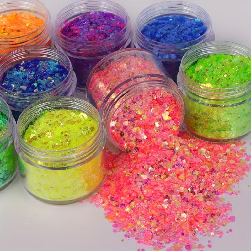 Colorful Glitter Powder Sequins DIY Nail Art Decoration