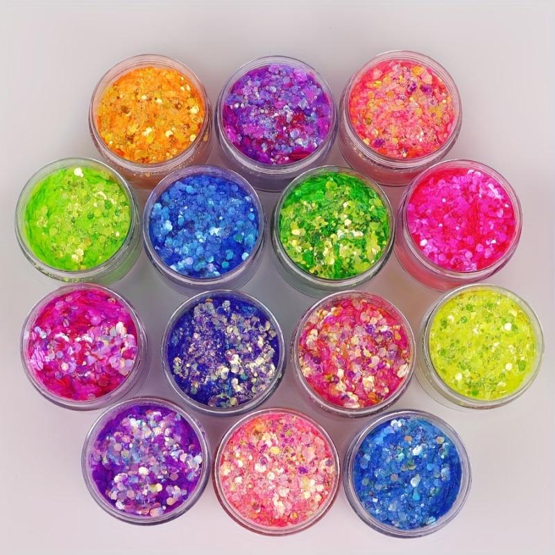 Colorful Glitter Powder Sequins DIY Nail Art Decoration