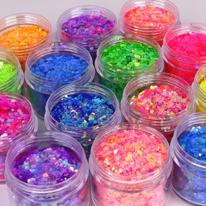 Colorful Glitter Powder Sequins DIY Nail Art Decoration