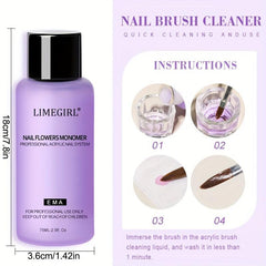 Professional Acrylic Liquid Monomer for Nail Extensions