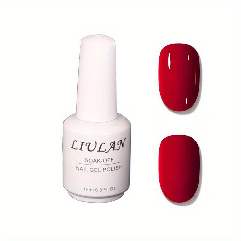 Gel Nail Polish 15ml Soak Off Gel Polish For Home Salon Nail Art DIY Gift