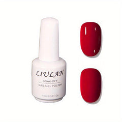 Gel Nail Polish 15ml Soak Off Gel Polish For Home Salon Nail Art DIY Gift
