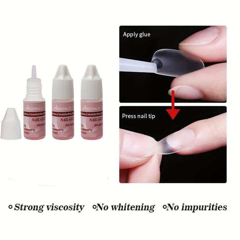 Mini Nail Glue Professional Nail Art Acrylic False Nail Glue Long Lasting