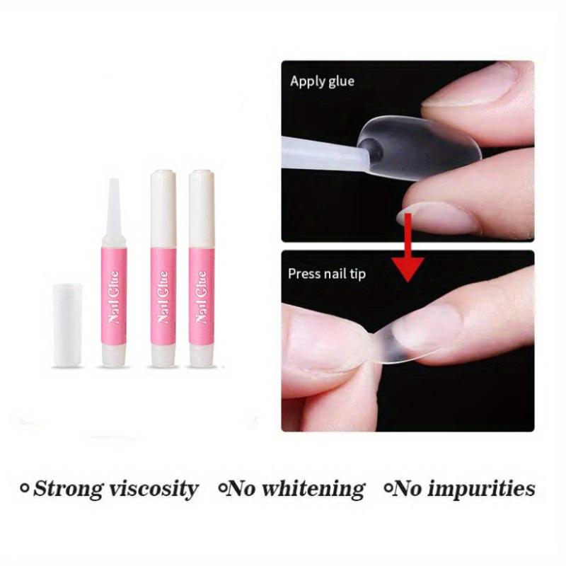 Mini Nail Glue Professional Nail Art Acrylic False Nail Glue Long Lasting