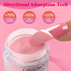 20 Pcs Dip Powder Nail Kit: 16 Colors Red Purple Yellow Pink Summer Autumn