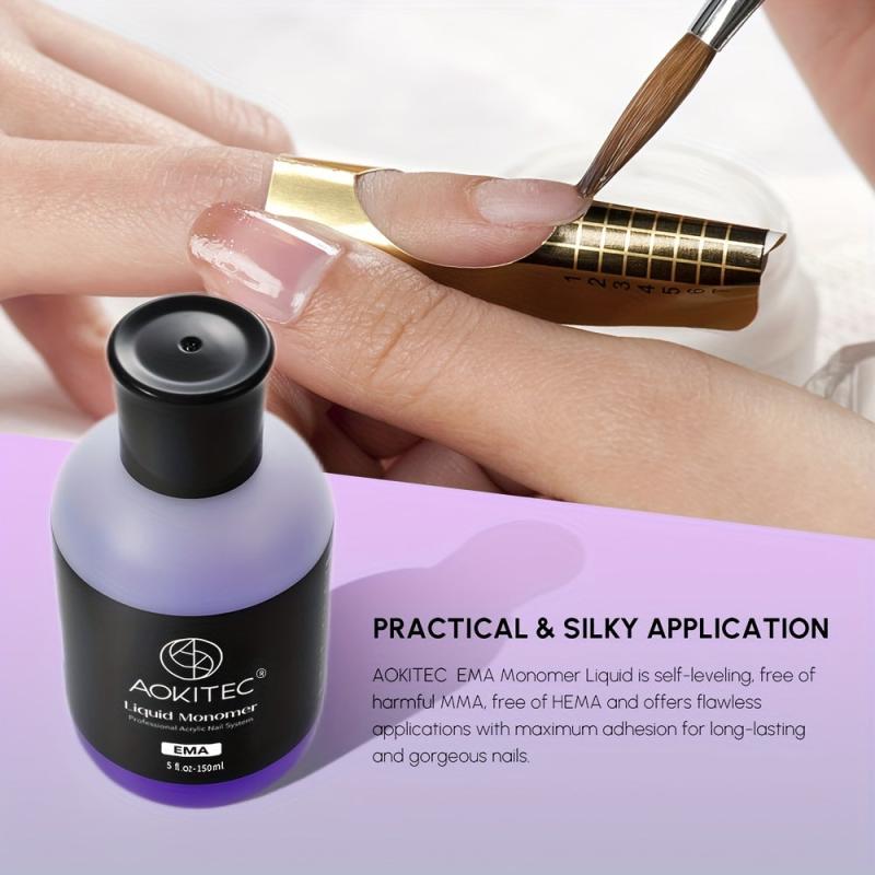 Professional Monomer Acrylic Nail Liquid 150ml Non Yellowing MMA