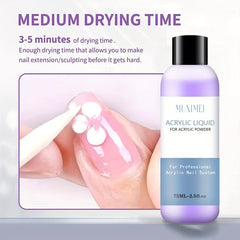 Acrylic Liquid Monomer 150ml Professional Nail System Kit Set