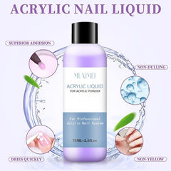 Acrylic Liquid Monomer 150ml Professional Nail System Kit Set