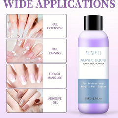 Acrylic Liquid Monomer 150ml Professional Nail System Kit Set