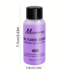 40ml Professional Acrylic Nail Liquid Monomer