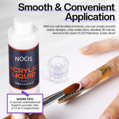 4 Oz Monomer Acrylic Nail Liquid Professional Monomer 120ml