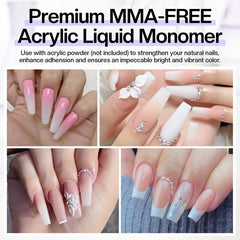 4 Oz Monomer Acrylic Nail Liquid Professional Monomer 120ml