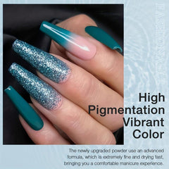 21pcs Dip Powder Nail Kit Starter Set for Salon Party Christmas Gift