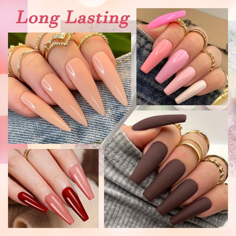 20 Pcs Dip Nails Powder Starter Kit 16 Colors Neutral Acrylic Dipping Powder Set