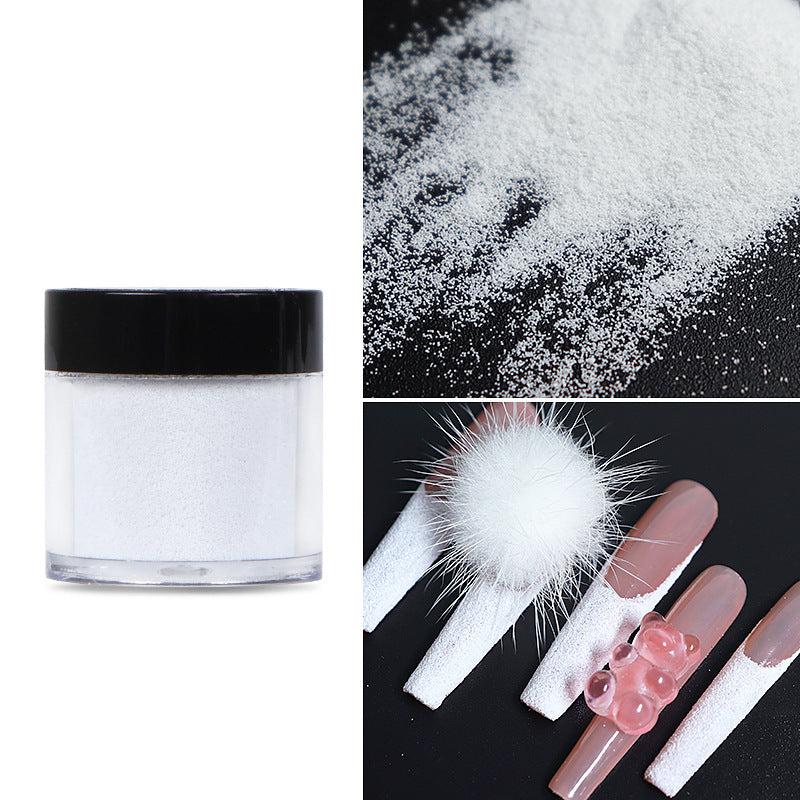 7 Colors Nail Glitter Powder Shining Sugar Effect Glitter Dust Sand Powder