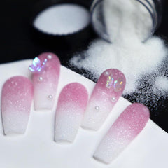 7 Colors Nail Glitter Powder Shining Sugar Effect Glitter Dust Sand Powder