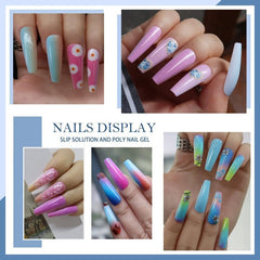 Poly Nail Gel Kit with 5oz Gel & Slip Solution