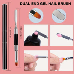Poly Nail Gel Kit with 5oz Gel & Slip Solution