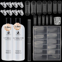 Poly Nail Gel Kit with 5oz Gel & Slip Solution