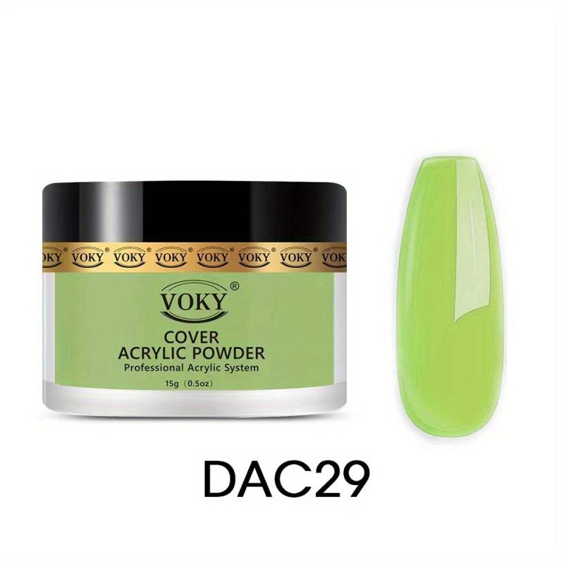 Acrylic Nail Art Kit with Crystal Powder and Nail Brush