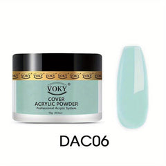 Acrylic Nail Art Kit with Crystal Powder and Nail Brush