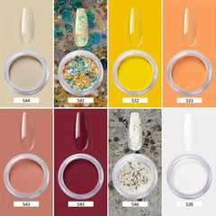 12pcs Dip Powder Nail Kit with Activator and Brush Saver Set