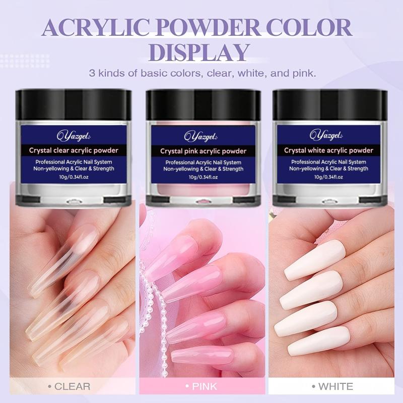 Nail Extension Acrylic Powder Dipping Kit