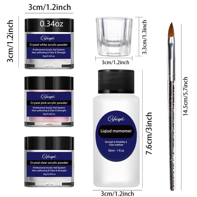 Nail Extension Acrylic Powder Dipping Kit