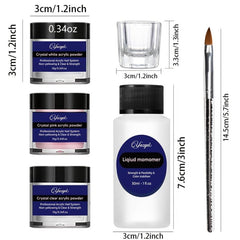 Nail Extension Acrylic Powder Dipping Kit