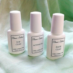 4pcs FlussoColore Dip Powder Liquid Set for Professional Dip Powder Nail