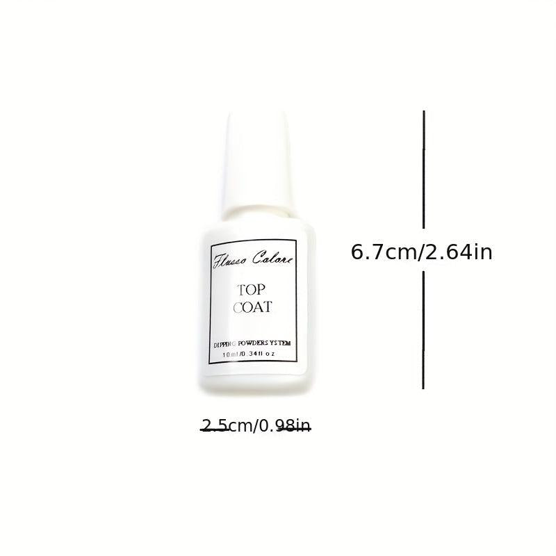 4pcs FlussoColore Dip Powder Liquid Set for Professional Dip Powder Nail