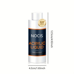 4oz Professional Acrylic Nail Liquid MMA Acrylic Liquid for Acrylic Powder
