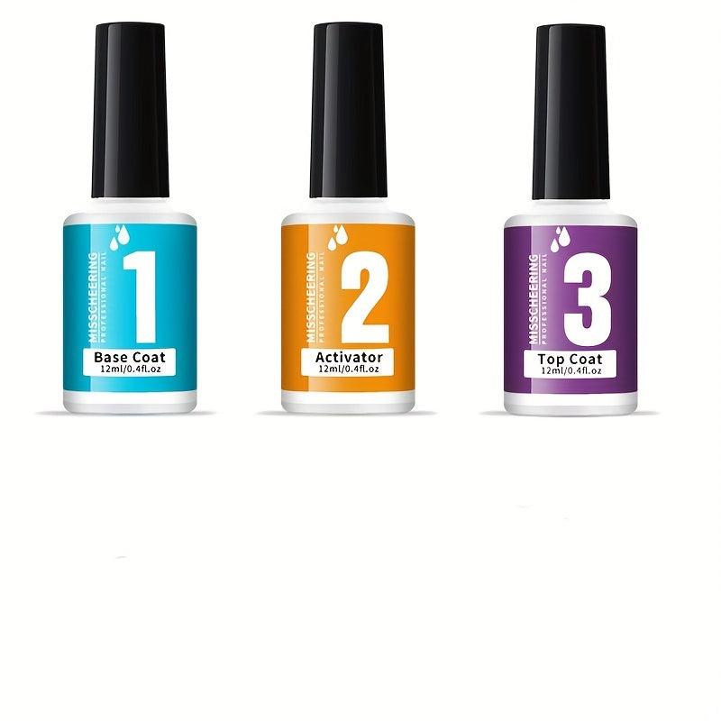 DIY Nail Art Glitter Powder Set for Long Lasting Shine