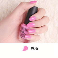 Peelable Waterbased Nail Polish Odorless Baking Quick Drying