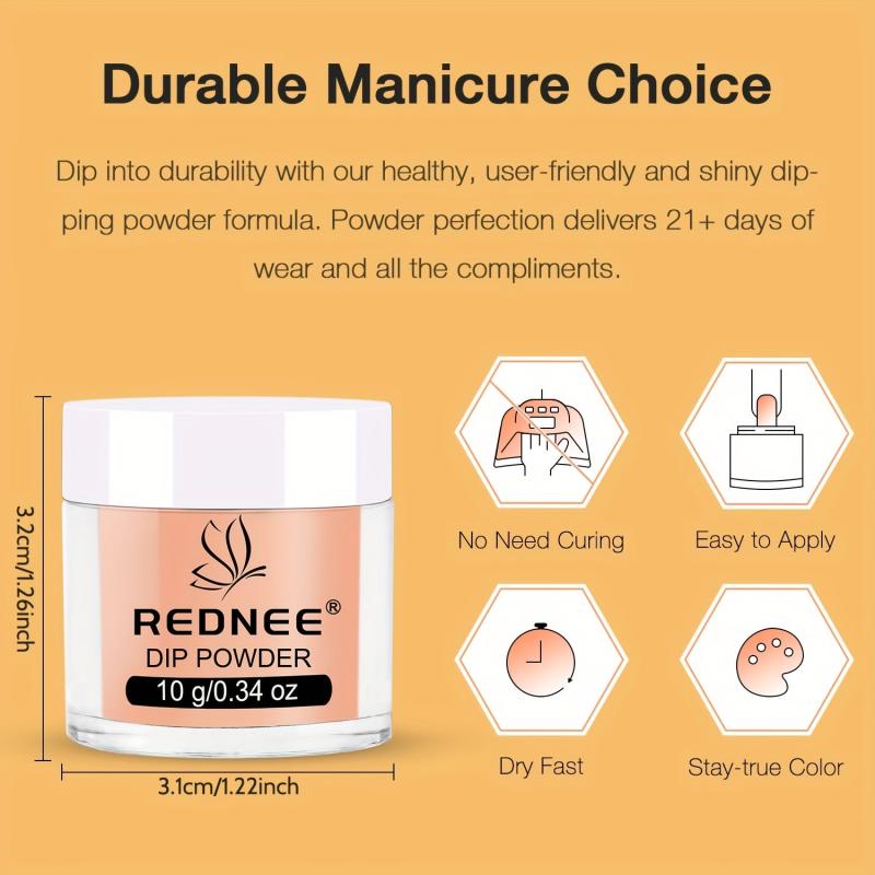 33pcs Dip Powder Nail Kit 24 Colors Nude Gray Series Dip Manicure Set