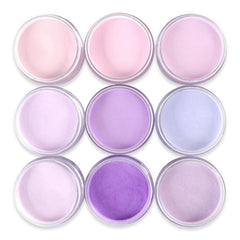 Purple Series Acrylic Powder for Nail Extension 15g
