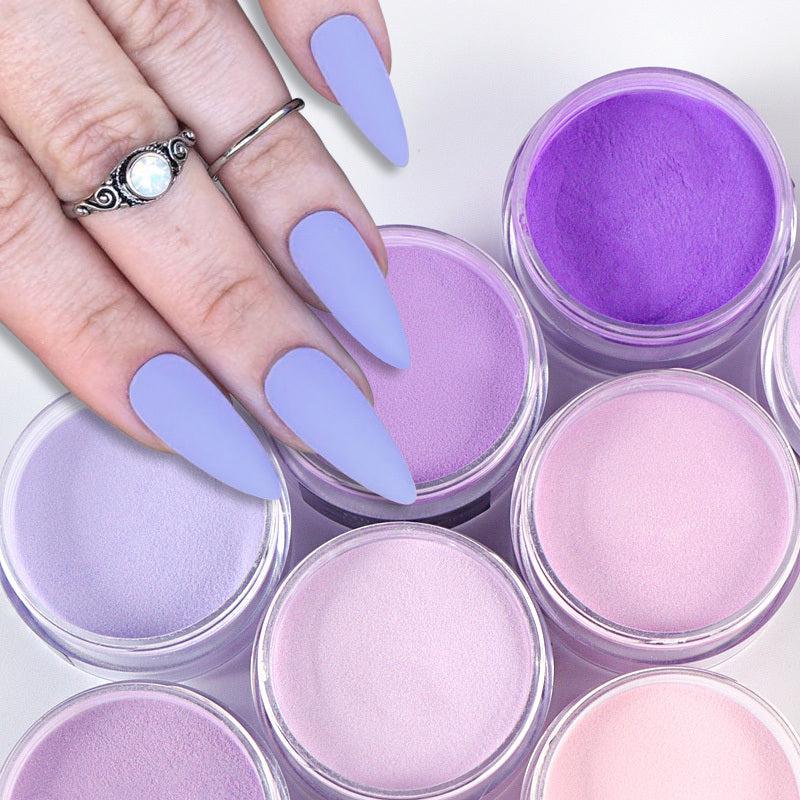 Purple Series Acrylic Powder for Nail Extension 15g