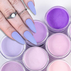 Purple Series Acrylic Powder for Nail Extension 15g