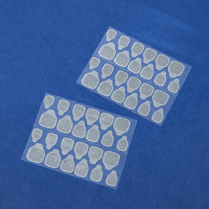 20 Nail Adhesive Tabs Nail Glue Stickers Waterproof False Nail Tip