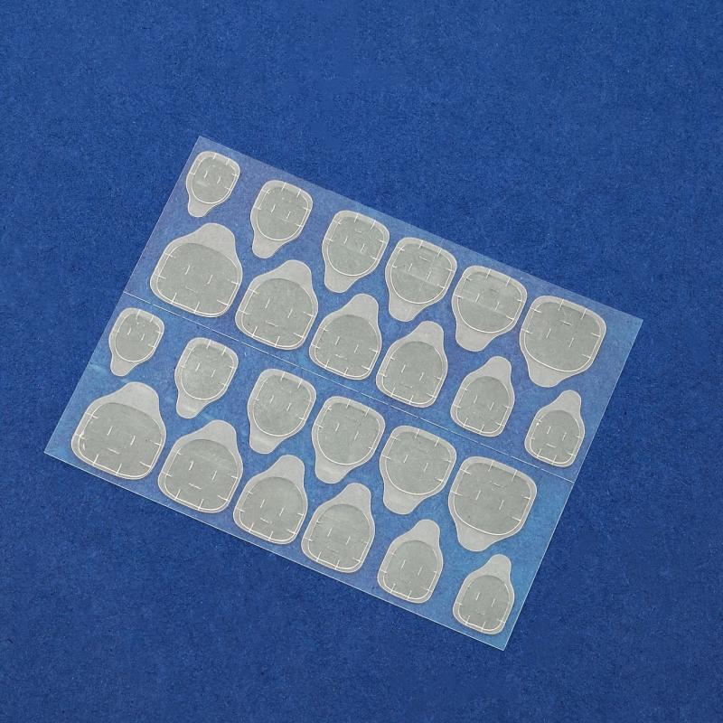 20 Nail Adhesive Tabs Nail Glue Stickers Waterproof False Nail Tip