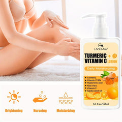 Vitamin C & Turmeric Body Lotion - Hydrating & Brightening
