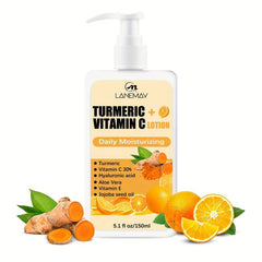 Vitamin C & Turmeric Body Lotion - Hydrating & Brightening