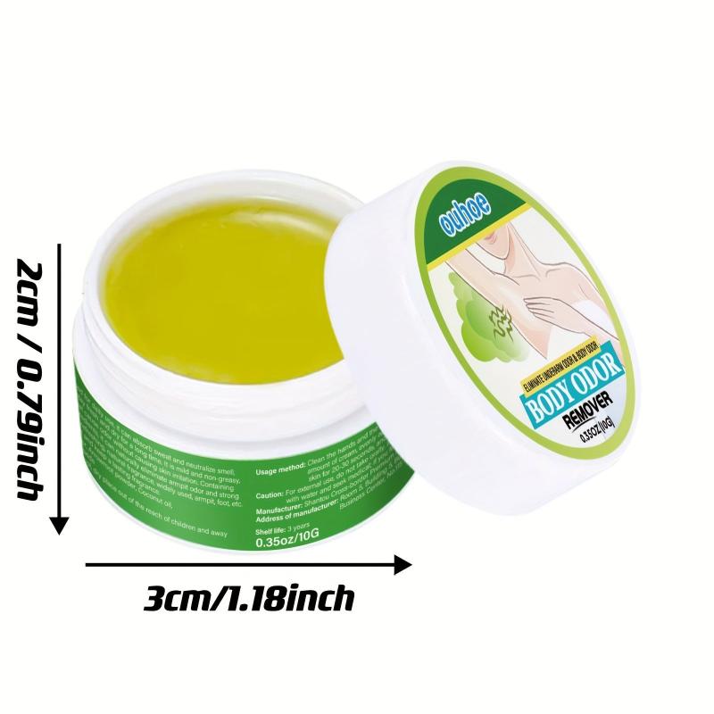 2pcs 10g Underarm Odor Cream Body Sweat Eliminating Fragrance