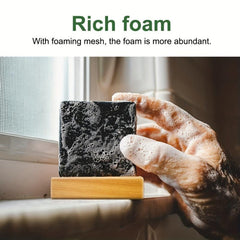 Pine Tar Soap for Men, Deep Cleansing, Moisturizing Body Soap