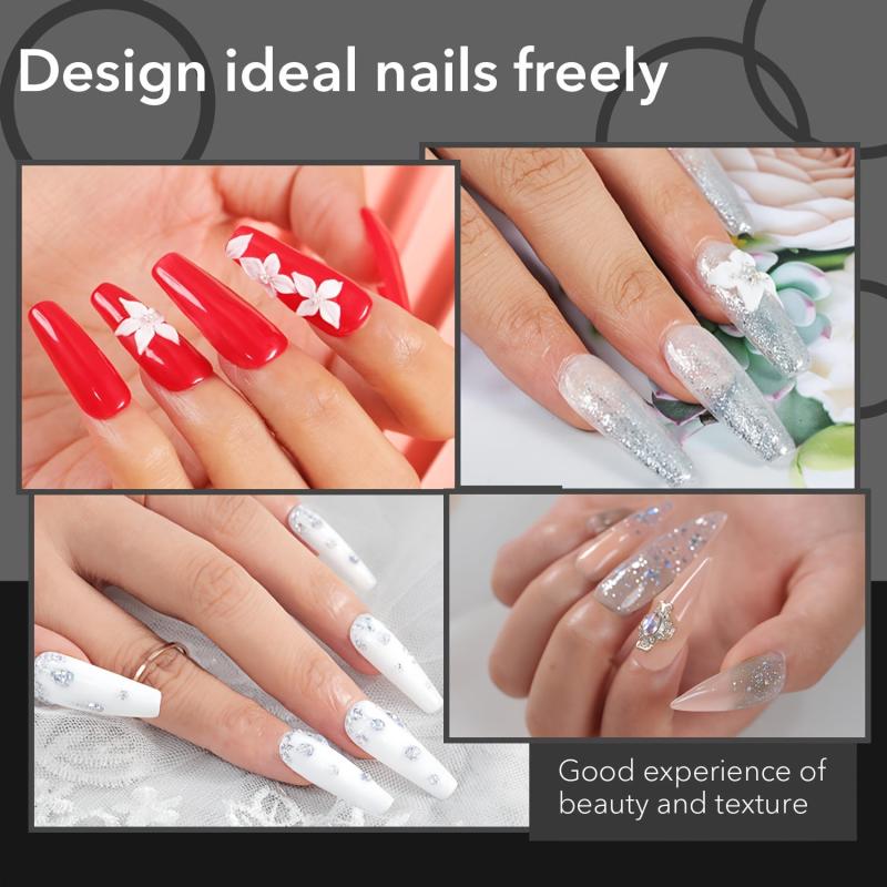 Aokitec Acrylic Powder for Nails Professional Lasting French Nail Art